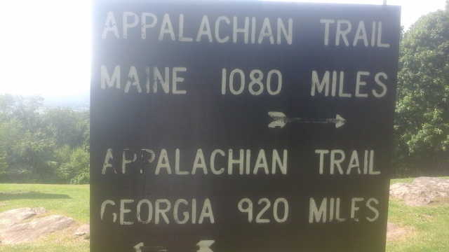 appalachian trail sign pen mar park  pa